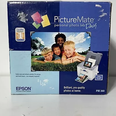 Epson PictureMate 260 Digital Photo Inkjet Printer • $115