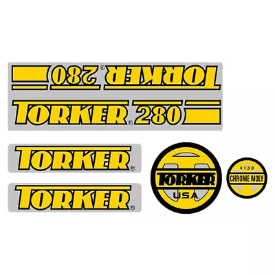 Torker - 280 Decal Set - Old School Bmx • $66