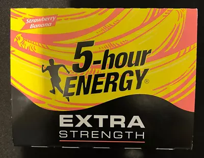 5-hour Energy -  Extra Strength - Strawberry Banana - 1.93 Ounce - 12 Count • $10