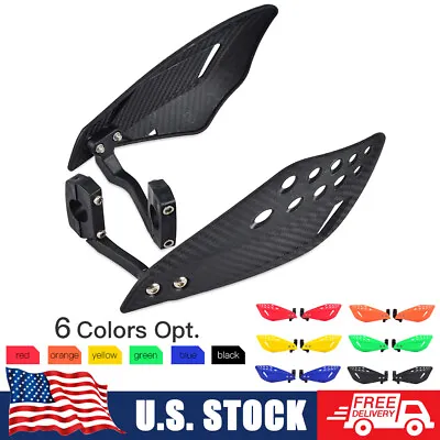 7/8  Handle Bar End Hand Guards Protector Universal For Motorcycle Dirt Bike ATV • $13.49