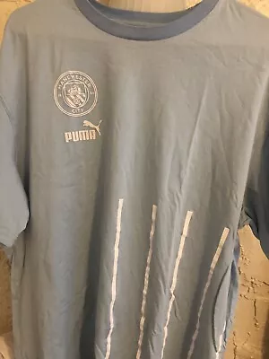 Vintage Puma Manchester City 1994 Shirt • $10