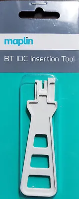 1 X BT IDC Push Down Insertion Tool For BT Networks & Cat5/Cat6 New • £2.29