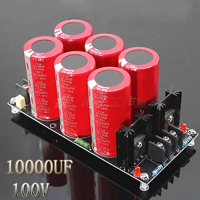6 Capacitor Red Robe ELNA 100V 10000UF Capacitor Schottky Rectifier Filter Power • $56.52