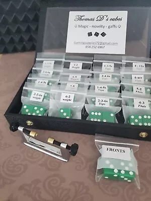 £2223.11 • Buy Gaffed Dice Magician Dice Trick Dice Loaded Dice Weighted Dice *FREE SAMPLE*