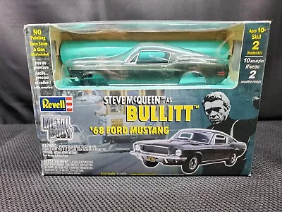 NEW Revell 1513 1/25 Steve McQueen Bullitt 1968 Ford Mustang Metal Body Model • $28