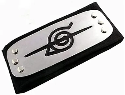 Cosplay Naruto Shippuden Anti Leaf Konoha Akatsuki Metal Headband *STOCK IN UK* • £4.99