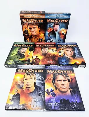 Macgyver Complete Series 1-7 (1 2 3 4 5 6 7) DVD Sets Richard Dean Anderson VGC • $76.99