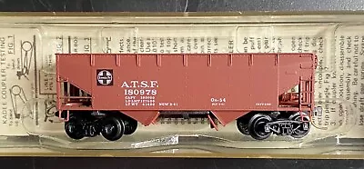 N Scale Micro-trains Santa Fe 2-bay Hopper 55010 #180978 Mint • $13.95