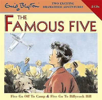 Five Go Off To Camp: WITH Five Go To Billycock Hill (Famous Five) CD Great Value • £14.65