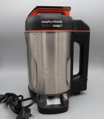Morphy Richards 501025 Perfect Soup Maker 1.6L - Metallic  - TP12 • £34.99