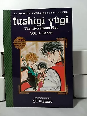 Fushigi Yugi The Mysterious Play Vol. 4 By Yu Watase (Viz Media English Manga) • $6