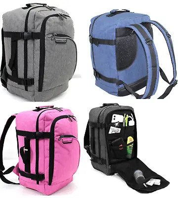 RYANAIR 40x20x25 Travel Under Seat Cabin Approved Backpack Premium Lightweight • £12.99