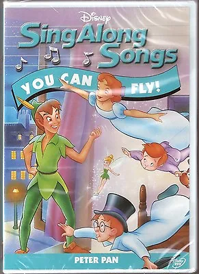 $12.95 • Buy Disney Sing Along Songs Peter Pan You Can Fly DVD BRAND NEW 