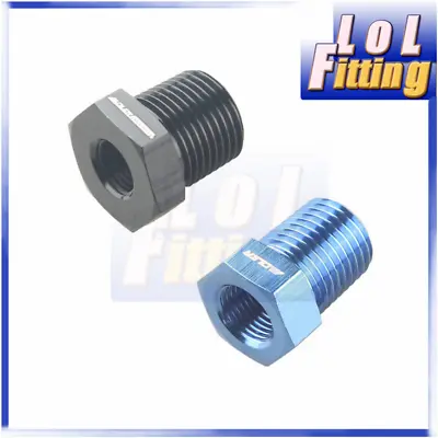 1/8  1/4'' 3/8  1/2  3/4  NPT Male To Female Pipe Thread Reducer Fitting • $3.64