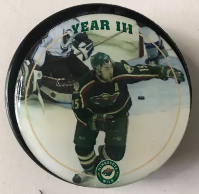 Minnesota Wild Greatest Moments Year III Souvenir Collectible Hockey Puck 2002-3 • $5