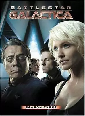 Battlestar Galactica - Season Three - DVD - VERY GOOD • $5.89