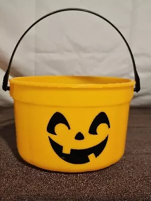 Rare VTG McDonalds Halloween Happy Meal Pumpkin Bucket 1986 • $40