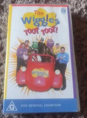 The Wiggles Toot Toot VHS Video Tape 1998 ABC Kids Original Cast  • $44.95