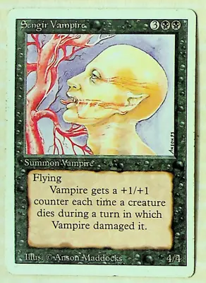 Sengir Vampire - Revised Series - 1994 - Magic The Gathering - Slight Wear • $1.49