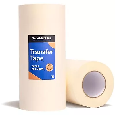 12  X 300' Roll Of Paper Transfer Tape For Vinyl 12 Inch X 300 Feet Natural  • $80.67