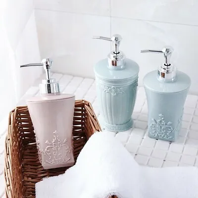 1x Lotion Soap Dispenser Pump Kitchen Bathroom Washing Hand Bottle Press-type • £5.21