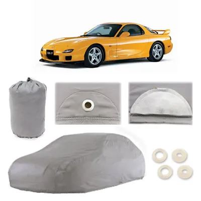 Mazda RX-7 4 Layer Car Cover Fitted In Out Door Water Proof Rain Snow Sun Dust • $50.95