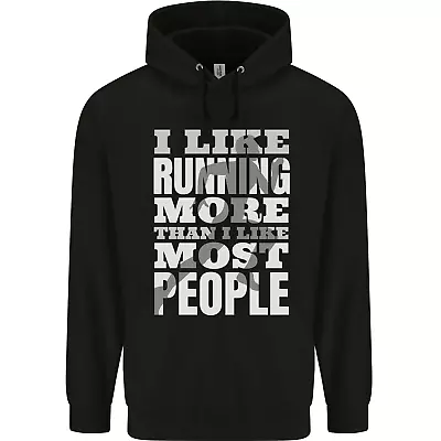 I Like Running Cross Country Marathon Runner Childrens Kids Hoodie • $40.40