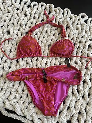 Vix Bikini Paula Hermanny Pink Bikini Set Large Excellent Condition. Paid $500 • $120