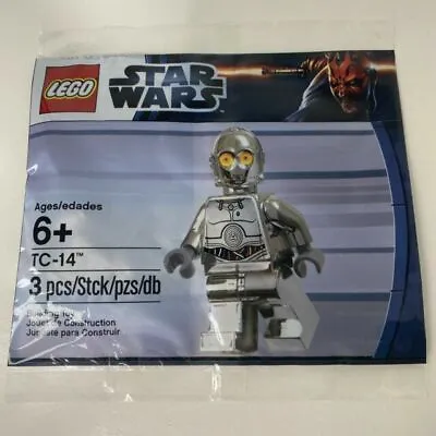 LEGO 5000063 Star Wars Chrome TC-14 Rare Minifigure Sealed Polybag NEW • $149.99