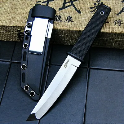 Camping Fishing Survival Outdoor Tactical Hunting Fixed Blade Knife Pocket Knife • $25.95