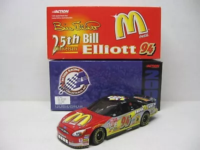 2000 Action Bill Elliot #94 McDonalds 25th Anniversary 1/24 Scale Bank • $24.95