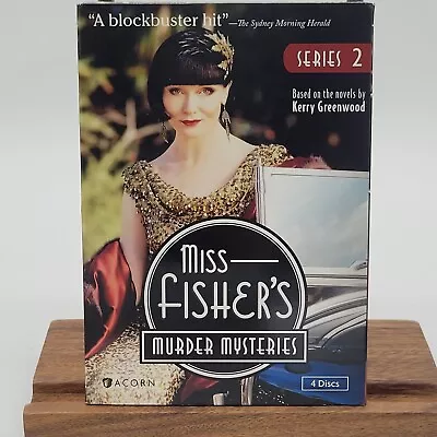 Brand New Miss Fisher's Murder Mysteries: Series Season 2 Acorn 4 Disc Set  • $9.99