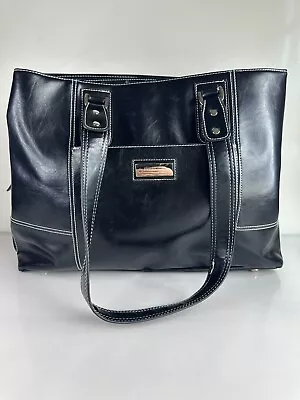 Women's Black Handbag Famous Brand Franklin Covey Good Quality Beautiful Design • $26