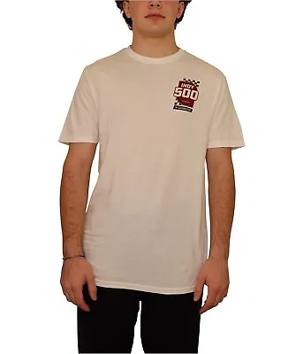 Indy 500 Mens White Event Graphic T-Shirt • $12.89