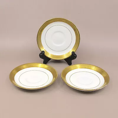 H1032 By Minton For Tiffany 4.5  Trio Of Spare / Replacement Demitasse Saucers • $40