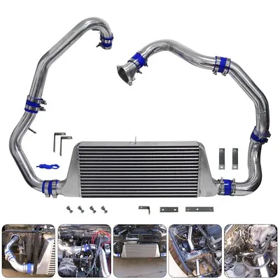 Front Mount Intercooler Kit For Mazda RX7 RX-7 FC FC3S 13B 86-91 Single Turbo BL • $375.71