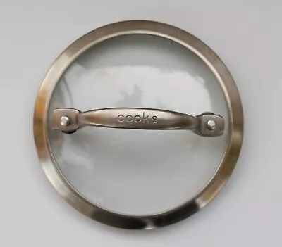 $8.99 • Buy Cook's Essentials Replacement Glass Metal Rimmed Lid 6.25  OD, 5.5  Rim Pot Pan