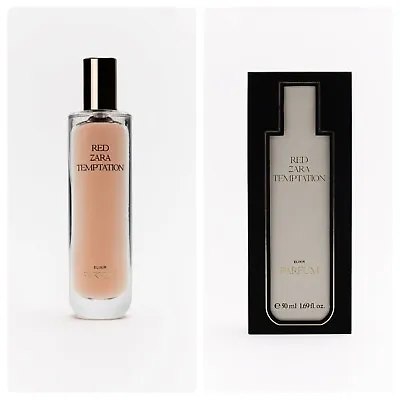$69.99 • Buy ZARA RED TEMPTATION ELIXIR PARFUM, EDP Perfume, 1.7oz, 50ml,BRAND NEW Fragrance