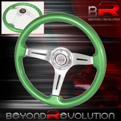 For Mercedes Benz Green Wood Grain Steering Wheel Streak 3 Spokes R Button • $65.99