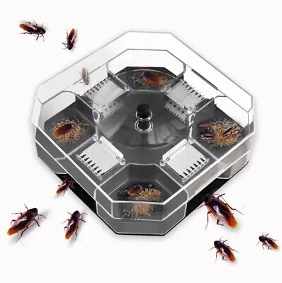 Non-Toxic Ants Killer Catcher Cockroach Trap Roach Physical Capture Reusable UK • £7.80