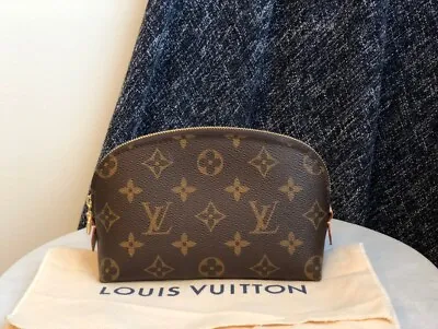 £745.42 • Buy Auth Louis Vuitton Cosmetic Pouch Monogram Clutch Bag New M47515