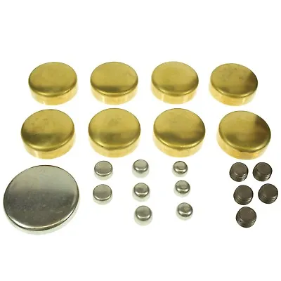 SBC Small Block Chevy 283 327 350 383  Brass Freeze Plug Kit MELLING MPE100BR • $27.14