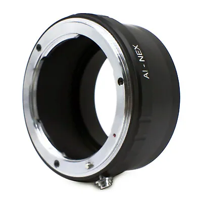 $18.83 • Buy Ai-NEX Adapter For Nikon F Mount Ai D Lens To Sony E Mount Camera NEX-7 A6000 A7
