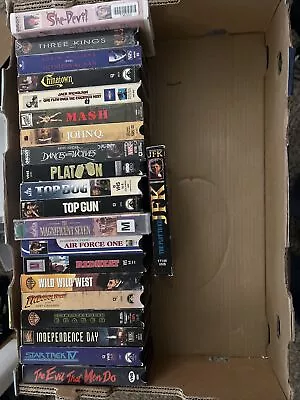 Pick & Choose 3 Movies Lot VHS Cassettes From List - Action/Suspense • $10.95