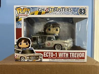 Funko Pop! Rides Ghostbusters Afterlife ECTO-1 With Trevor NEW In BOX • £21.84