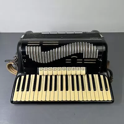 Vintage Marino Pigini Castelfidardo Orchestra Accordion With Case RARE • $925.50