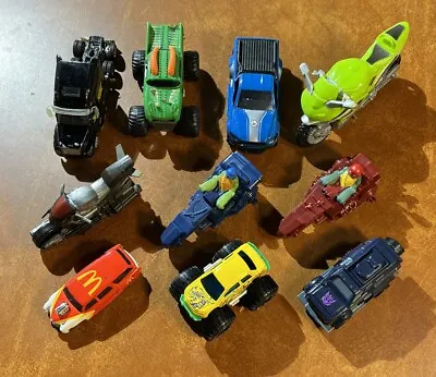 Car Motorcycle And Truck (Lot Of Ten) • $10