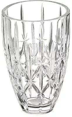 1 (One) WATERFORD Marquis SPARKLE Cut Crystal 9 In Vase - Signed RETIRED • $49.99