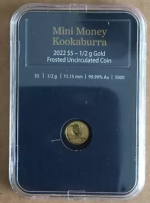 2022 1/2 Gram Gold Royal Australian Mint Mini Kookaburra Coin • $89.99