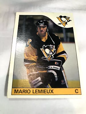 Rookie Card Mario Lemieux  Rc 1985-86 #9 O-pee-chee Ungraded Excellent • $214.94